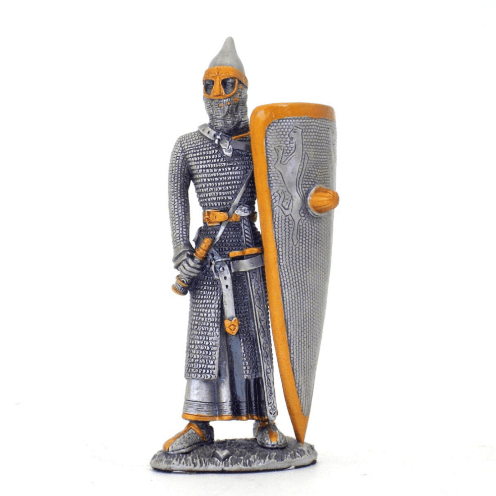 Figurine - Cavalier avec son long bouclier