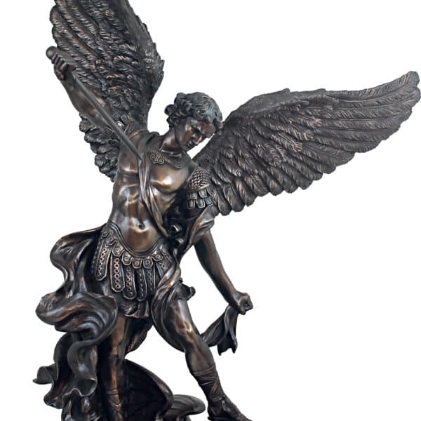 Statuette de l'Archange Saint Michel - Sculpture en Résine de 110 cm