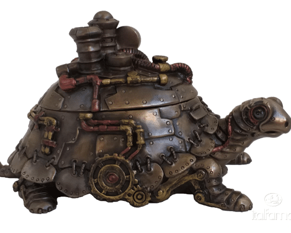 Figurine - Tortue de style Steampunk