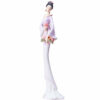 Statue Japonaise Geisha Blanc