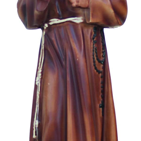 Statuette de Saint Padre Pio en Résine - Décoration Religieuse - 28 cm