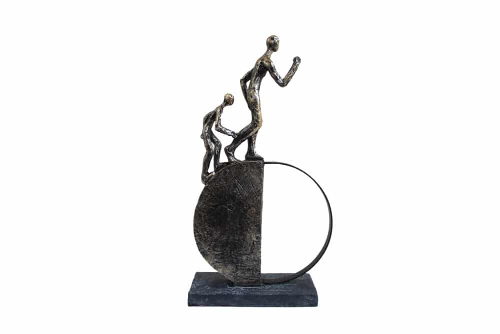 Statuette "L'Ascension Paternelle" - Le Chemin de Vie d’un Père et de Son Fils