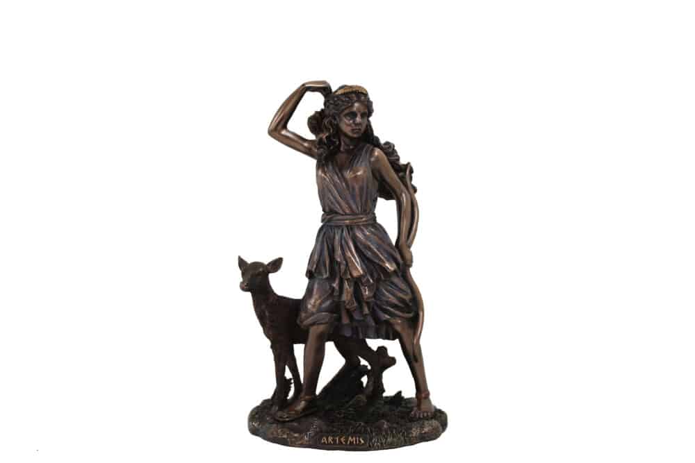 Statuette d'Artémis - Déesse Grecque de la Chasse et de la Lune